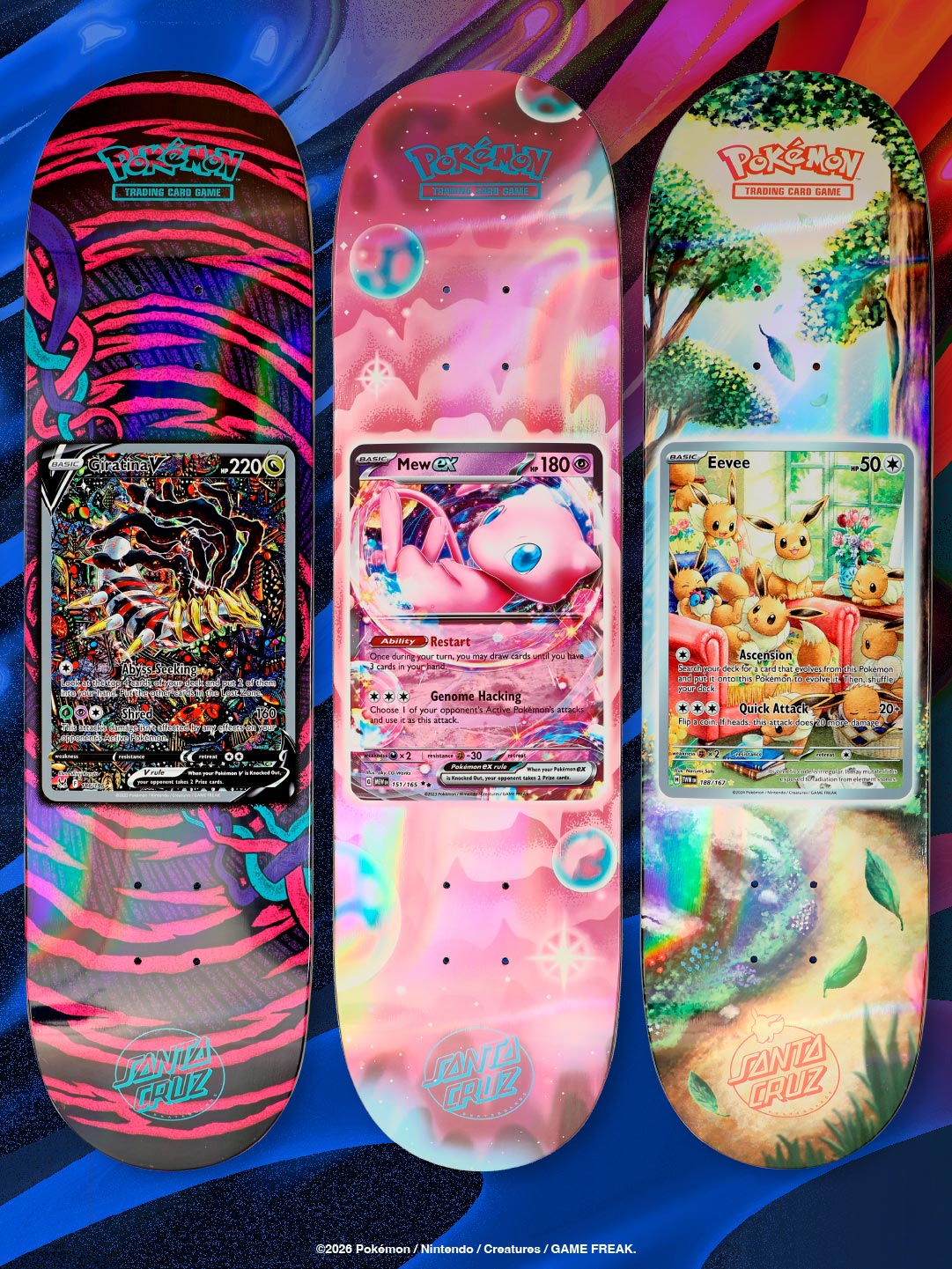 Giratina V, left deck in official group image.