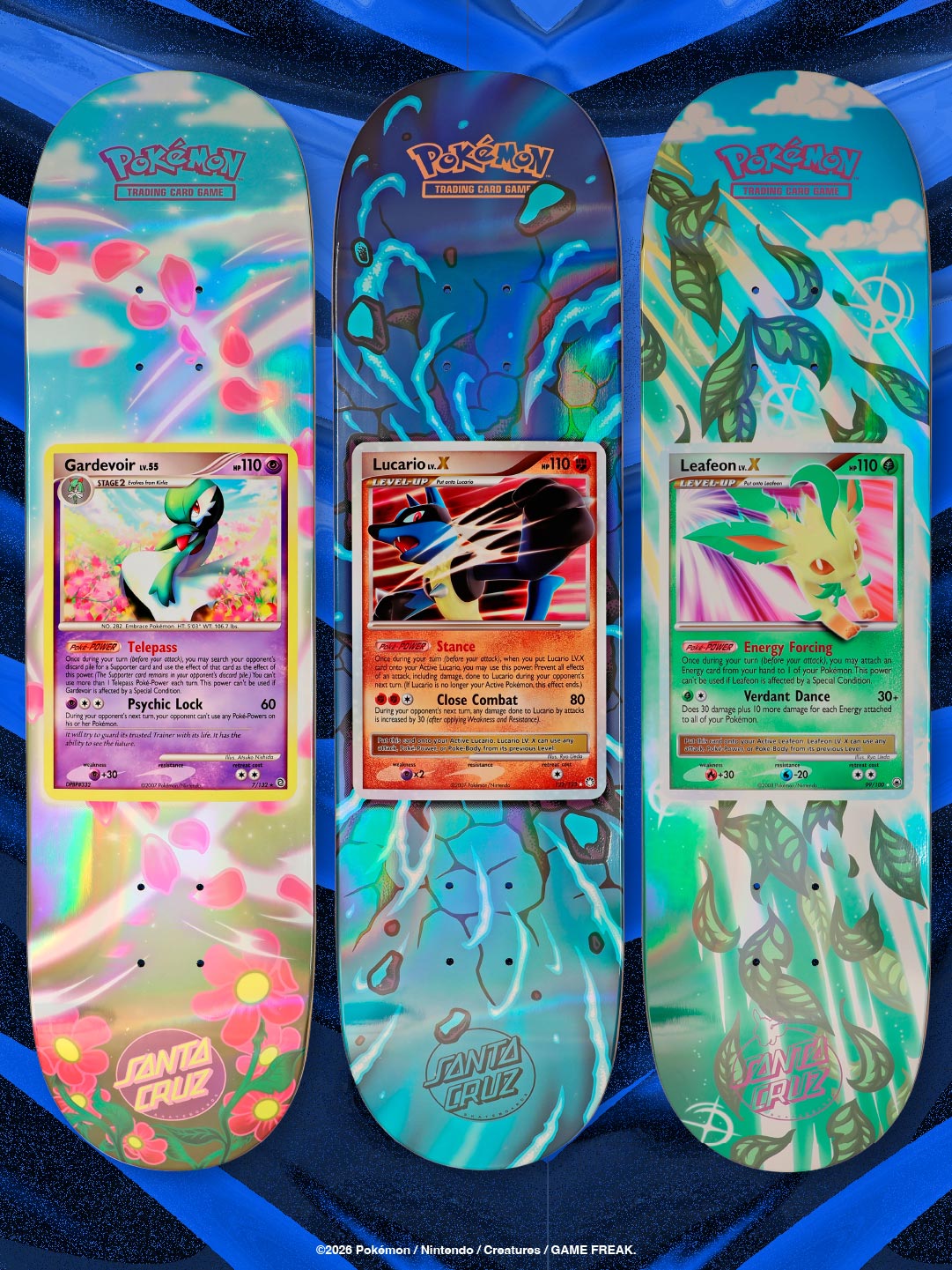 Gardevoir, left deck in official group image.